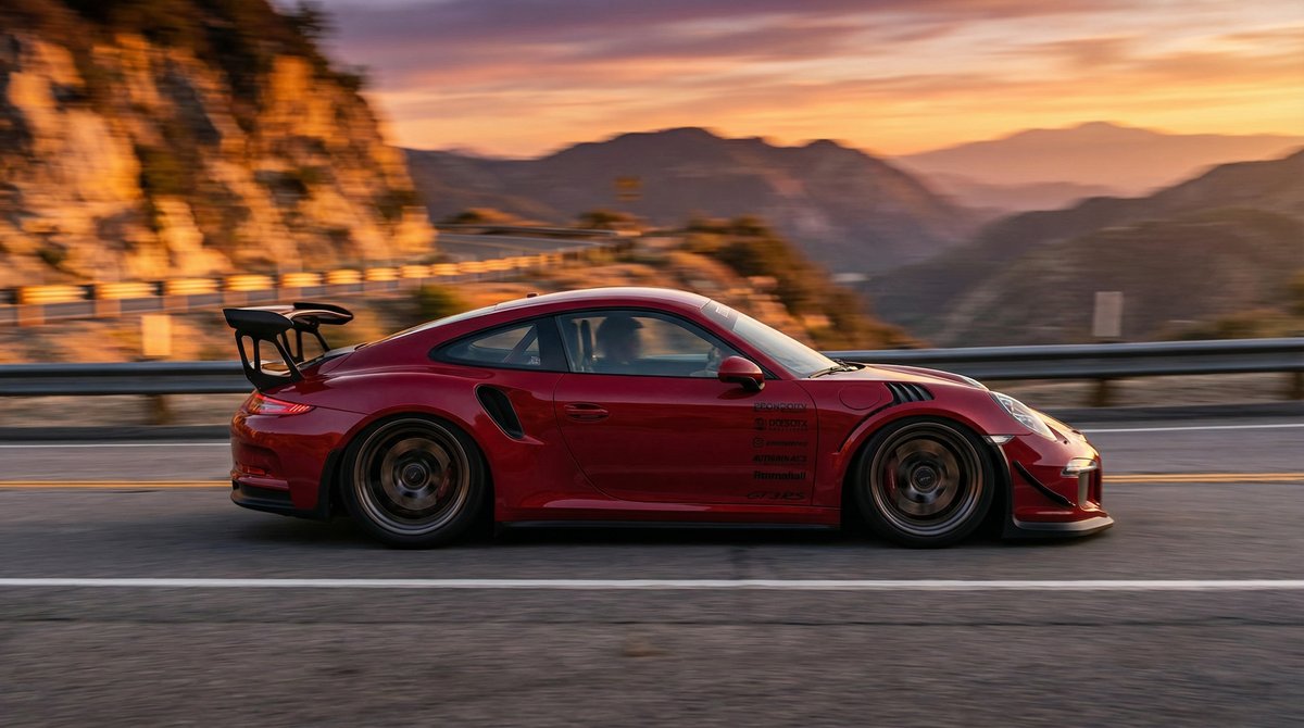 萝莉岛汽车测评视频 - 保时捷911改装