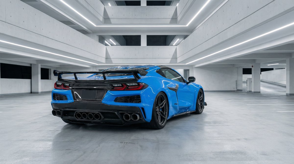 萝莉岛改装视频 - C8 Z06碳纤维