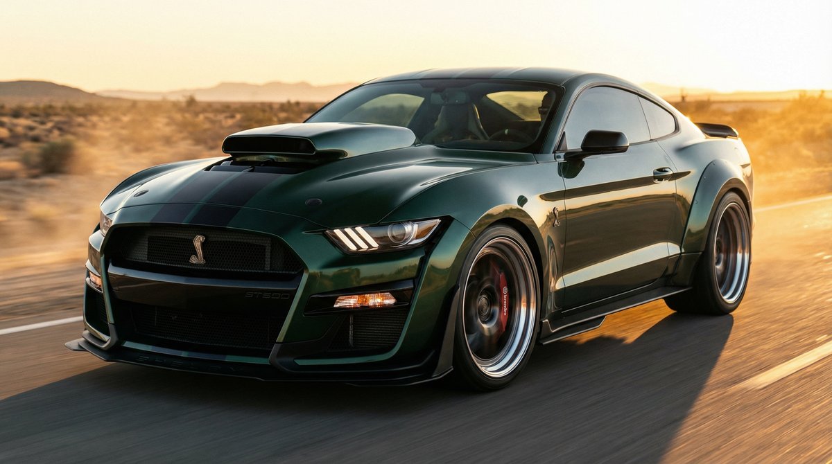 萝莉岛轿车视频 - 野马Shelby改装