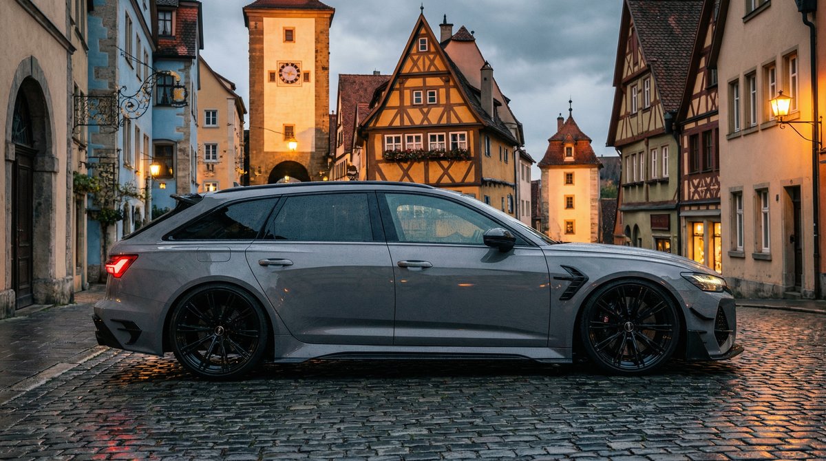 萝莉岛旅行车视频 - 奥迪RS6改装